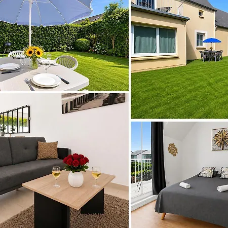 T3 Cosy, Jardin & Parking, Plages Du Debarquement Bernières-sur-Mer