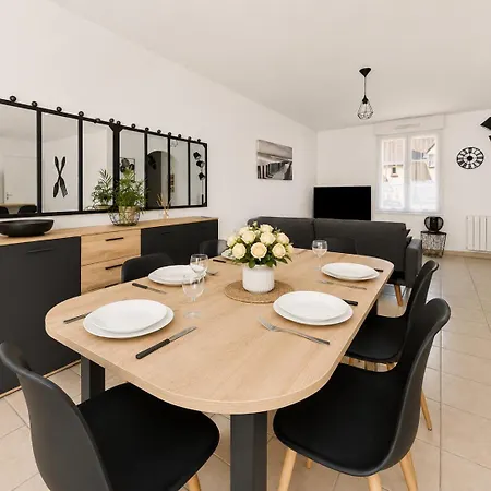 Apartmán T3 Cosy, Jardin & Parking, Plages Du Debarquement *