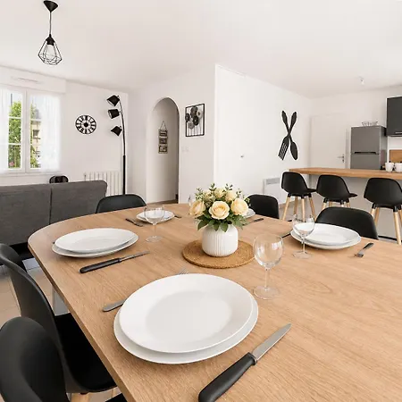 T3 Cosy, Jardin & Parking, Plages Du Debarquement Bernières-sur-Mer